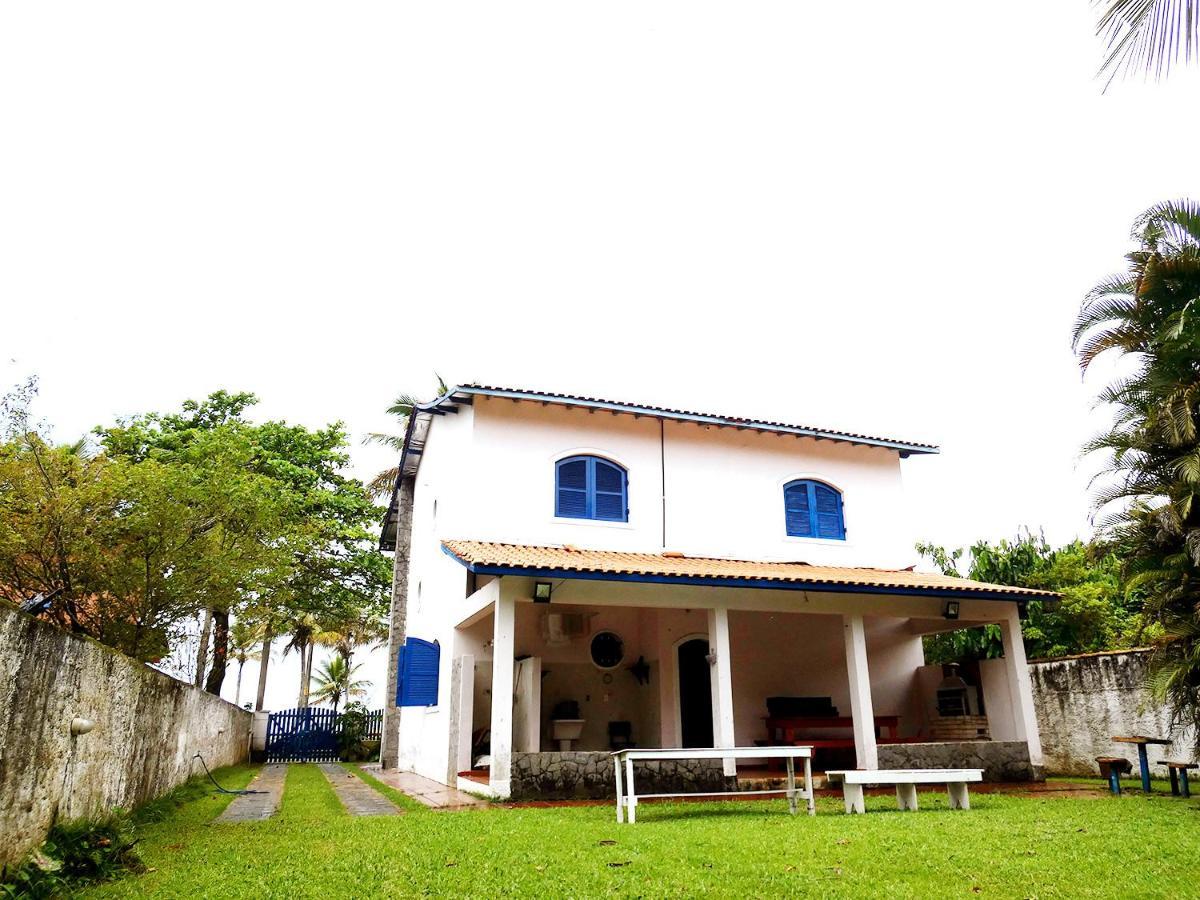 Casa C Churrasq E Wifi, Frente Ao Mar Bertioga Zewnętrze zdjęcie