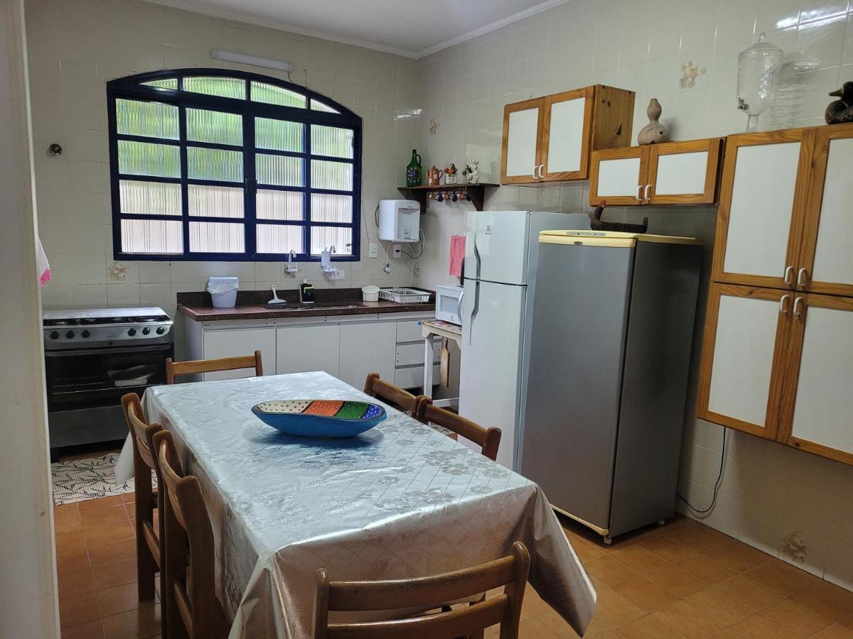 Casa C Churrasq E Wifi, Frente Ao Mar Bertioga Zewnętrze zdjęcie